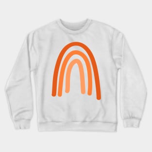 orange boho "rainbow" Crewneck Sweatshirt